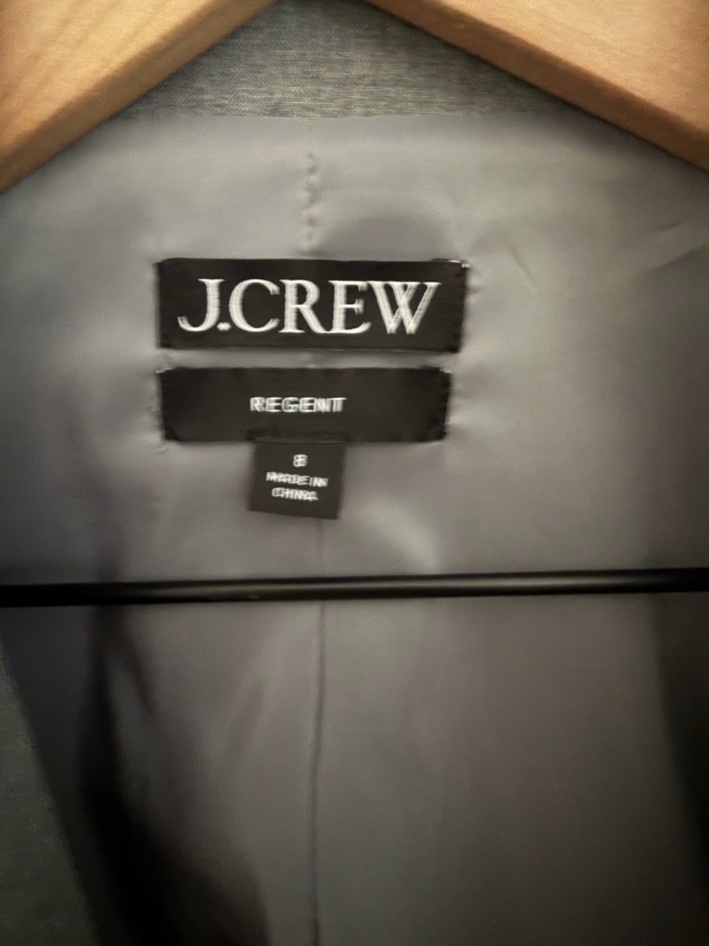 Women's Gray Tailored Blazer - Classic single button regent - Picture 3 of 4